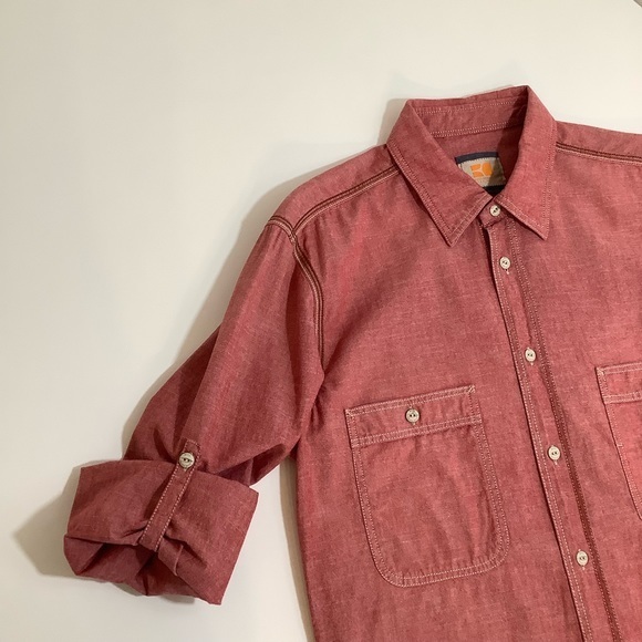 Hugo Boss Boss button down casual shirt size M EUC - Picture 13 of 15
